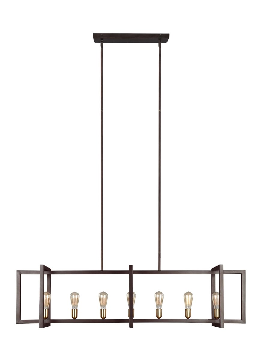 Chandelier linéaire Finnegan - 60" by Visual Comfort Studio | Luminaires & cie