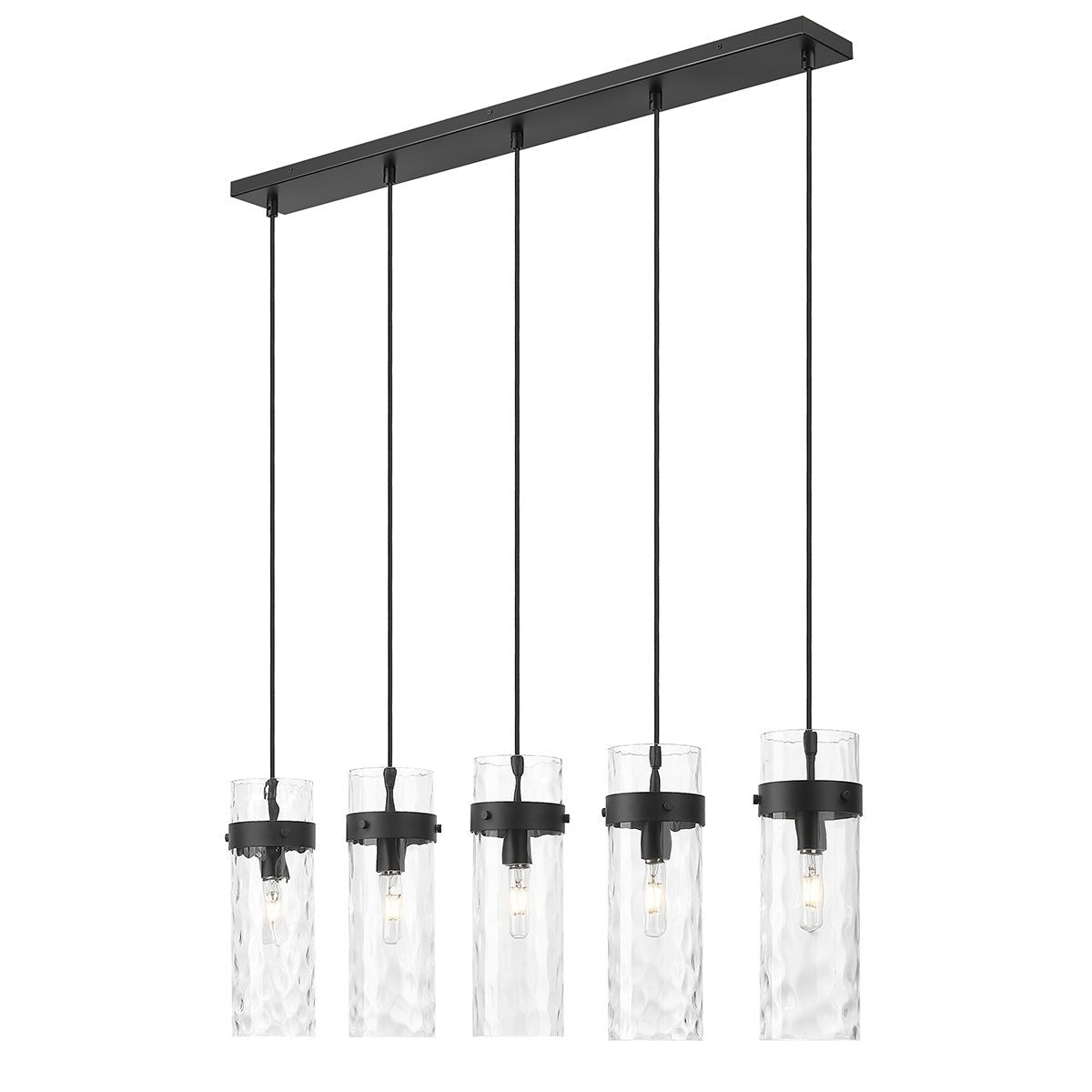Chandelier linéaire Fontaine