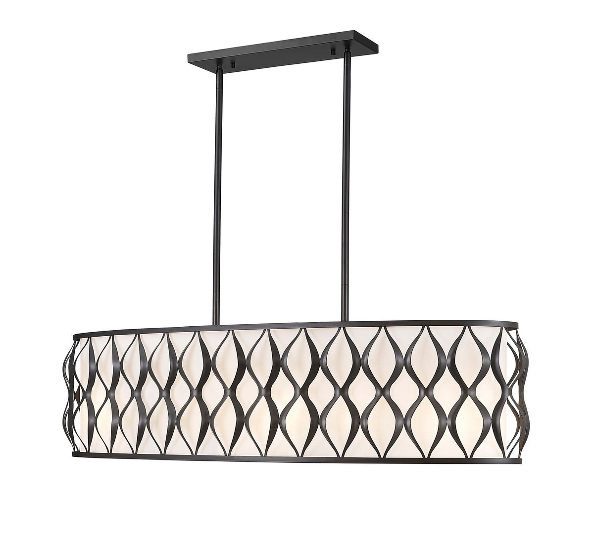 Suspension linéaire Harden Noir mat – Z-Lite