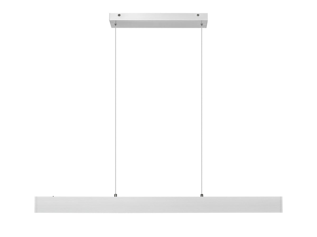 Suspension linéaire Hudson Nickel brossé, 45" – vue 2