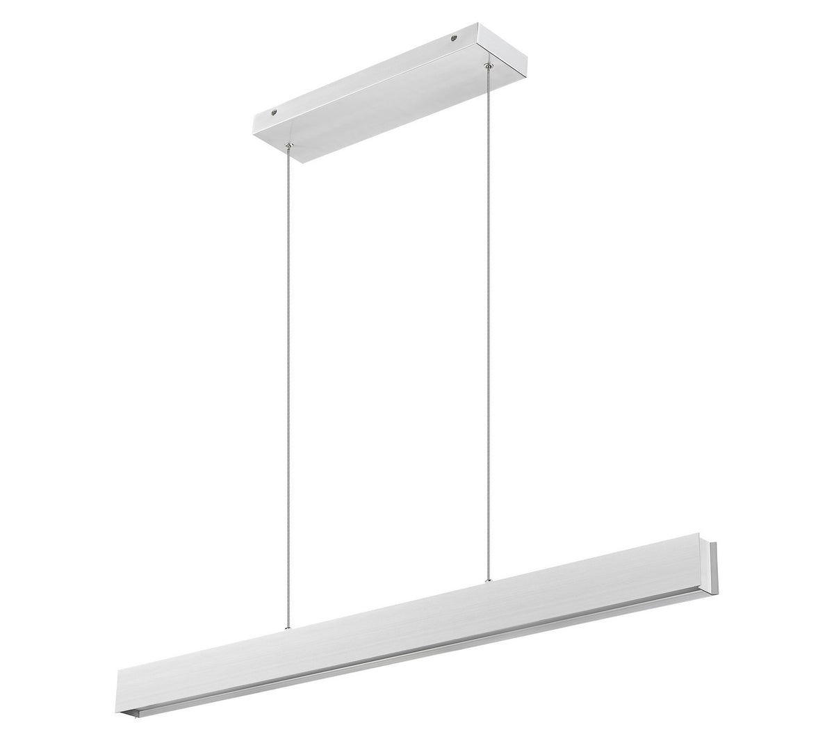 Suspension linéaire Hudson Nickel brossé, 45" – vue 4