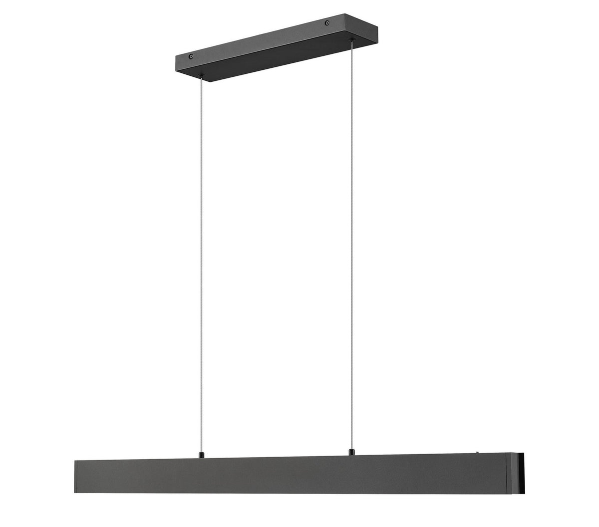 Suspension linéaire Hudson Noir mat, 45" – vue 3