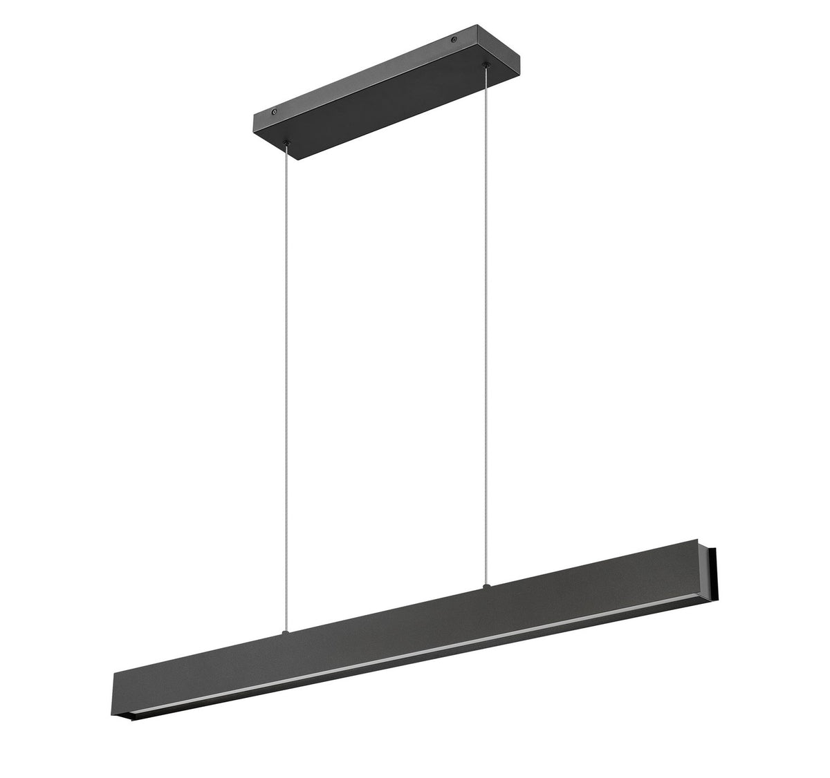 Suspension linéaire Hudson Noir mat, 45" – vue 4