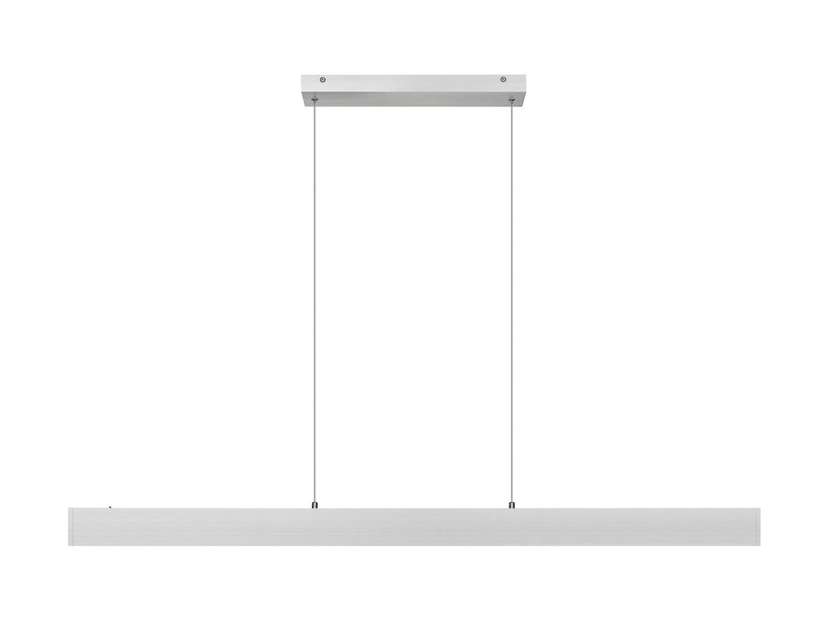 Suspension linéaire Hudson Nickel brossé, 55" – vue 2