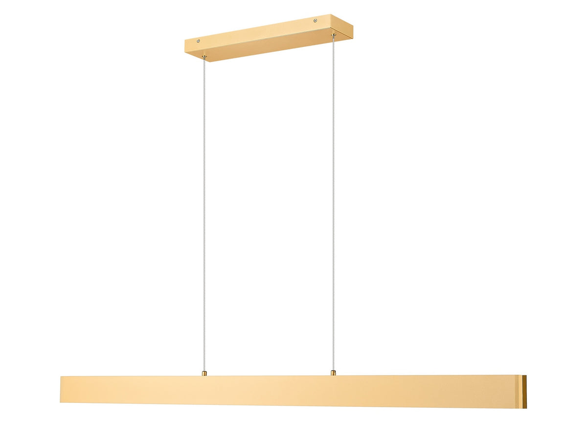 Suspension linéaire Hudson Or, 55" – vue 3