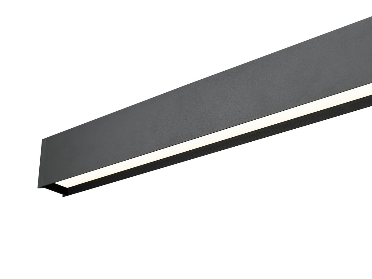 Suspension linéaire Hudson Noir mat, 55" – vue 5