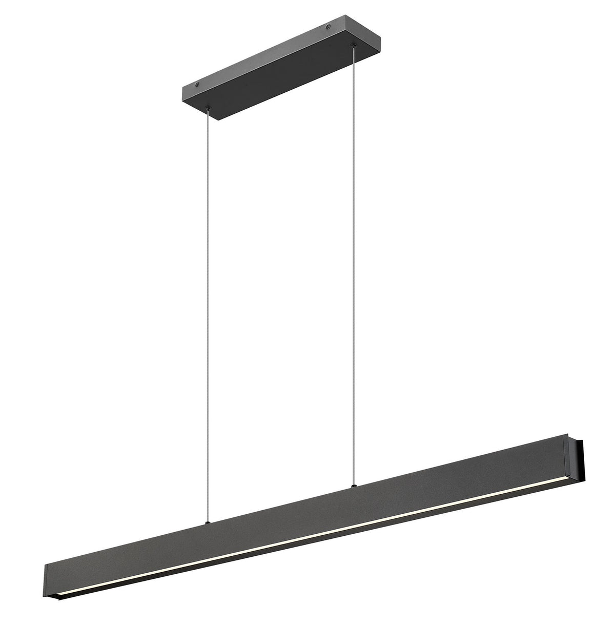 Suspension linéaire Hudson Noir mat, 55" – Z-Lite