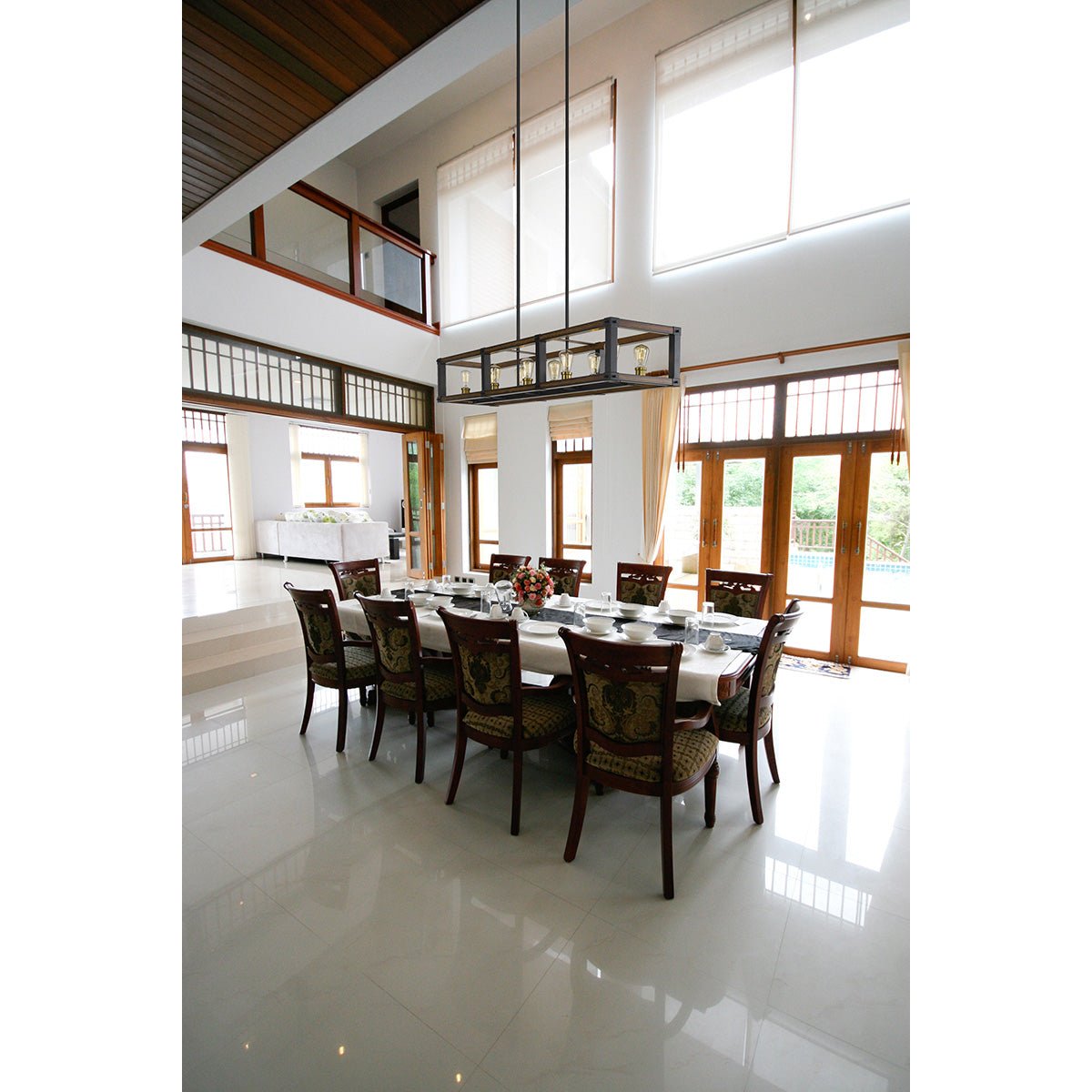 Chandelier linéaire Kirkland
