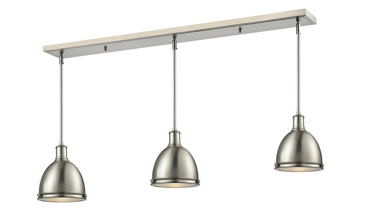 Suspension linéaire Mason Nickel brossé, Nickel brossé, 9 3/4" – Z-Lite