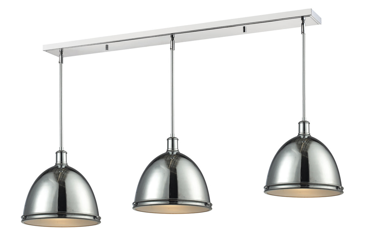 Suspension linéaire Mason Chrome, Chrome, 13" – Z-Lite