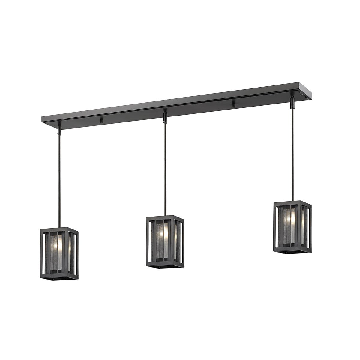 Chandelier linéaire Meridional - by Z - Lite | Luminaires & cie