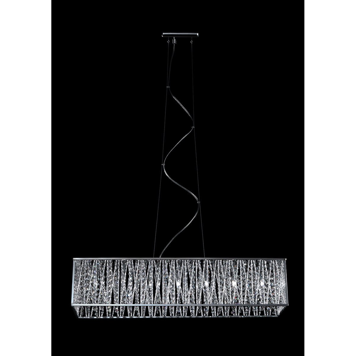 Chandelier linéaire Terra