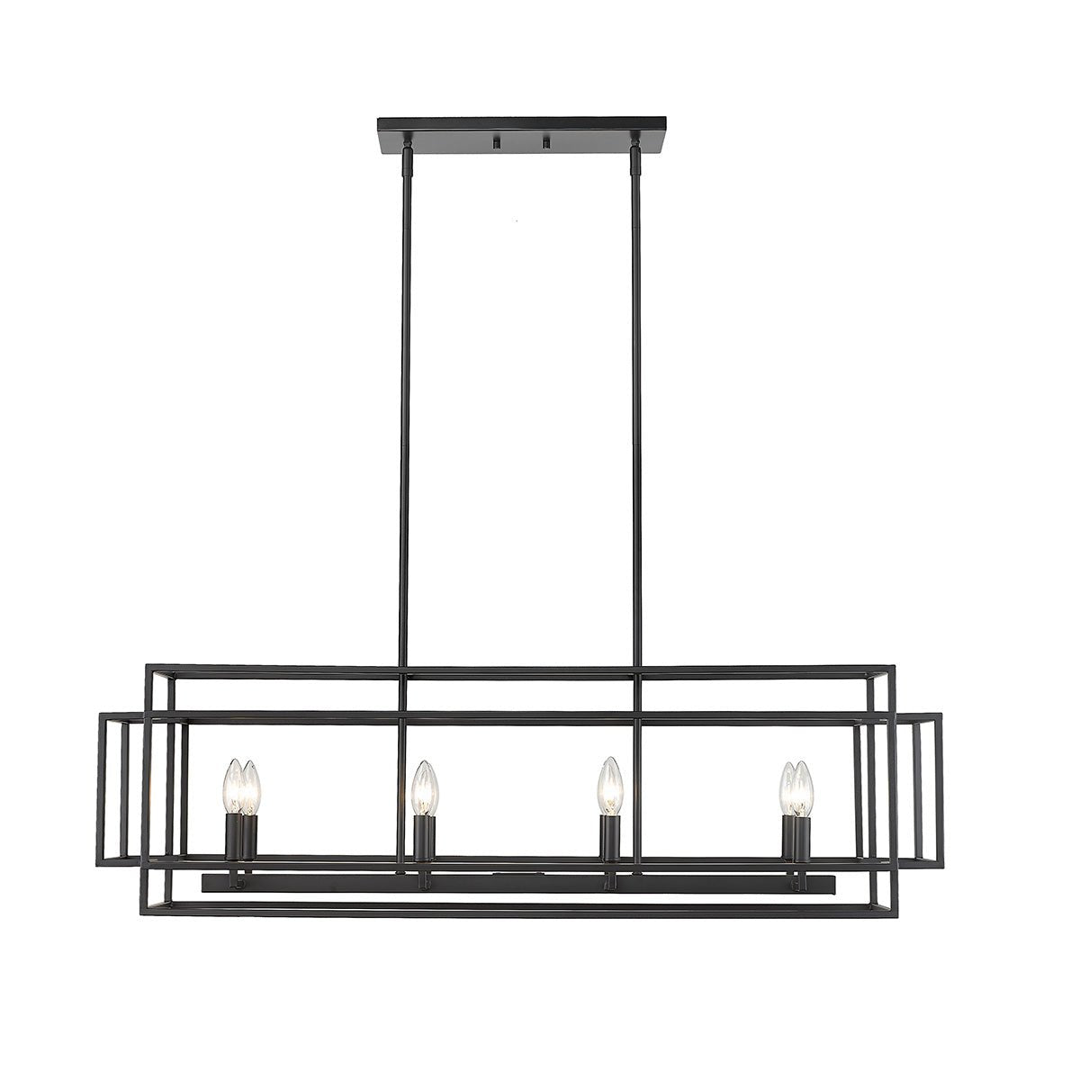 Chandelier linéaire Titania