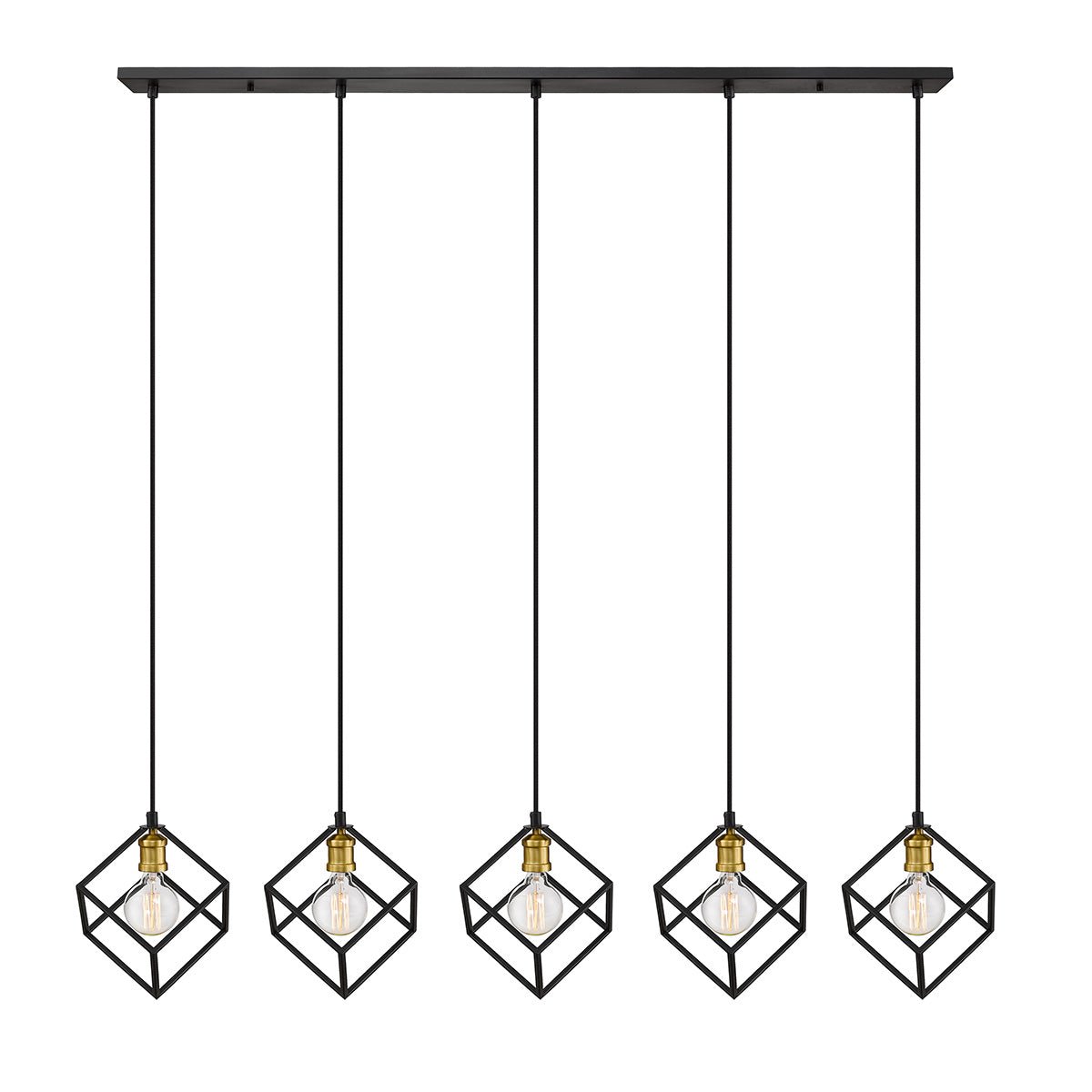 Chandelier linéaire Vertical
