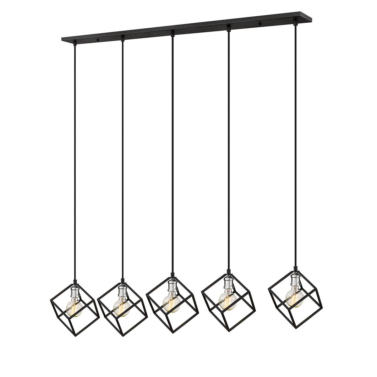 Chandelier linéaire Vertical