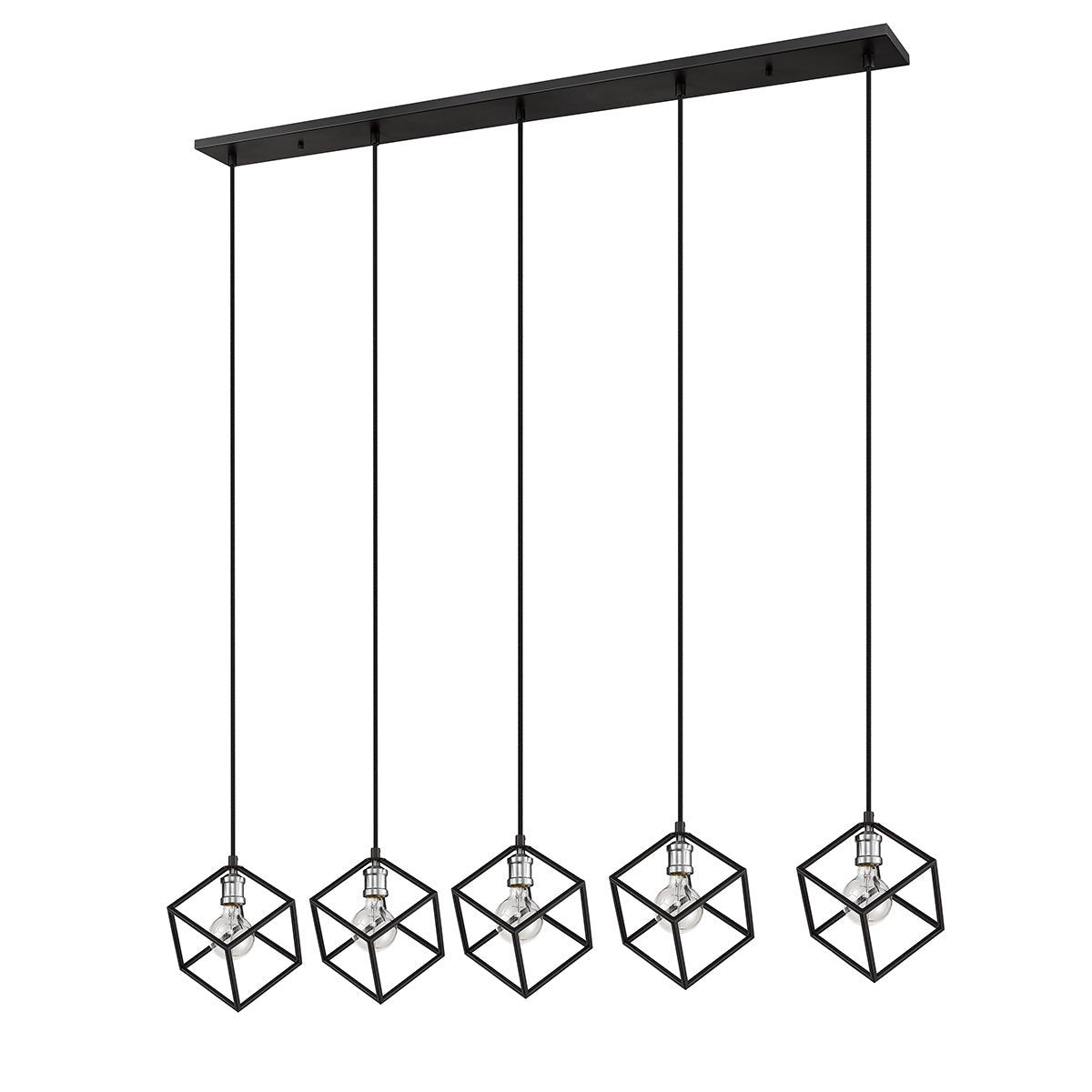 Chandelier linéaire Vertical