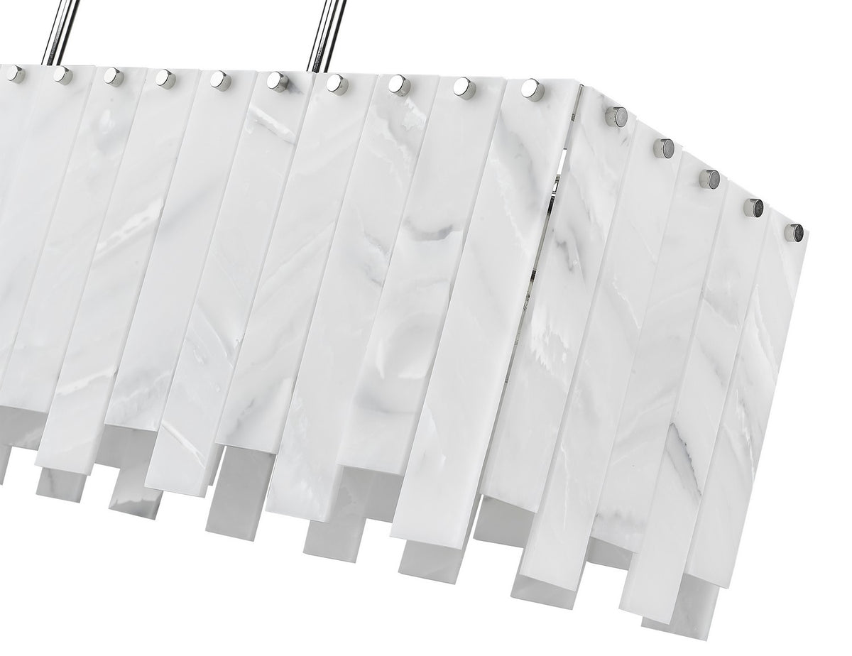 Suspension linéaire Viviana nombre ampoules 5 – vue 5