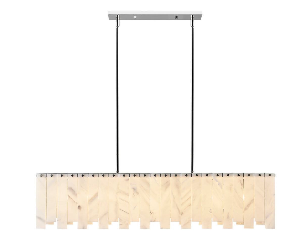 Suspension linéaire Viviana nombre ampoules 7 – vue 3
