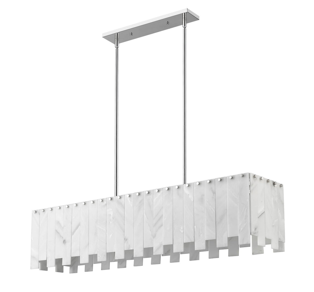 Suspension linéaire Viviana nombre ampoules 7 – vue 4