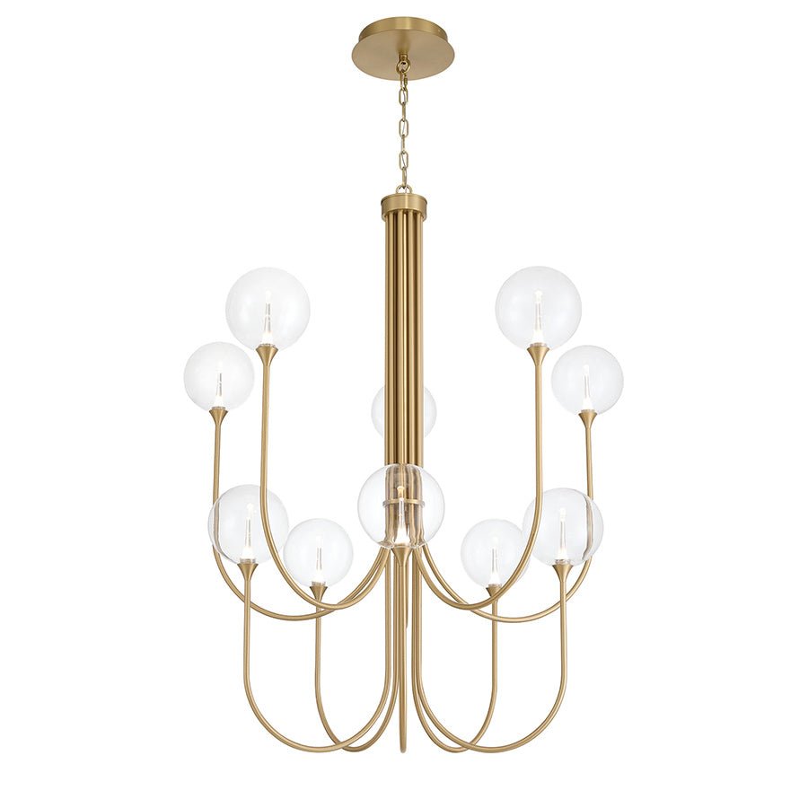 Chandelier Lisa - Or Clair 40" by Eurofase | Luminaires & cie
