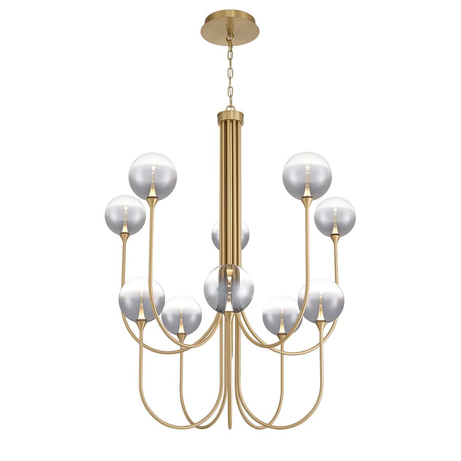 Chandelier Lisa - Or Fumé 40" by Eurofase | Luminaires & cie