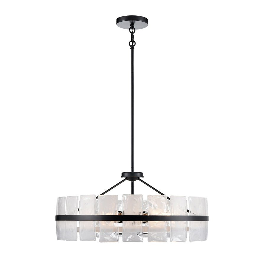 Chandelier Luna - Ébène 23 1/2" by DVI Lighting | Luminaires & cie