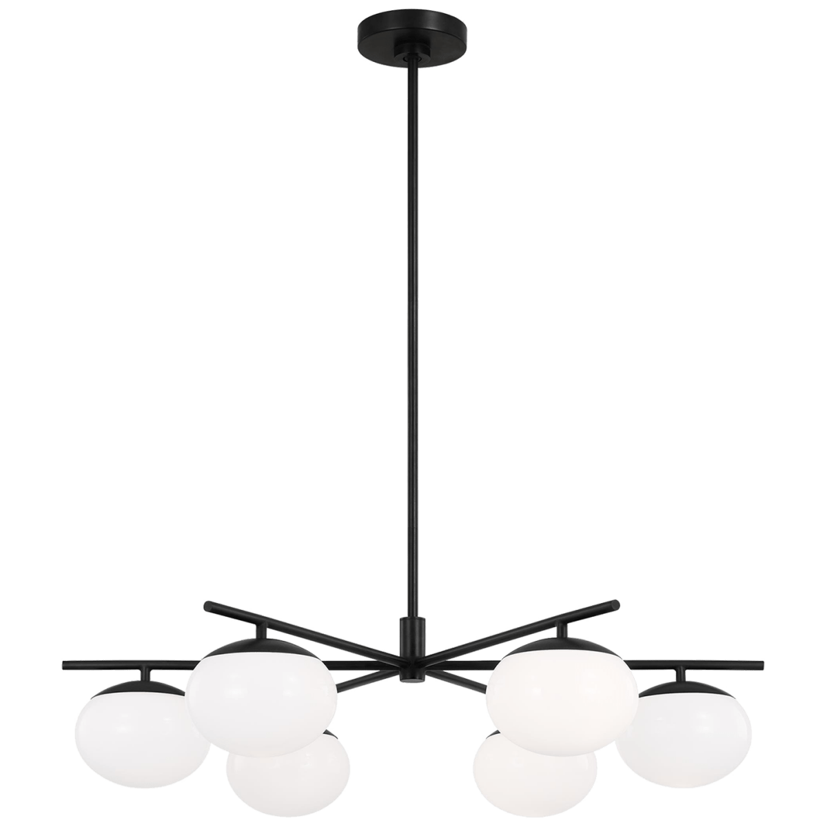Chandelier Lune - Fer vieille 33 5/8" by Visual Comfort Studio | Luminaires & cie
