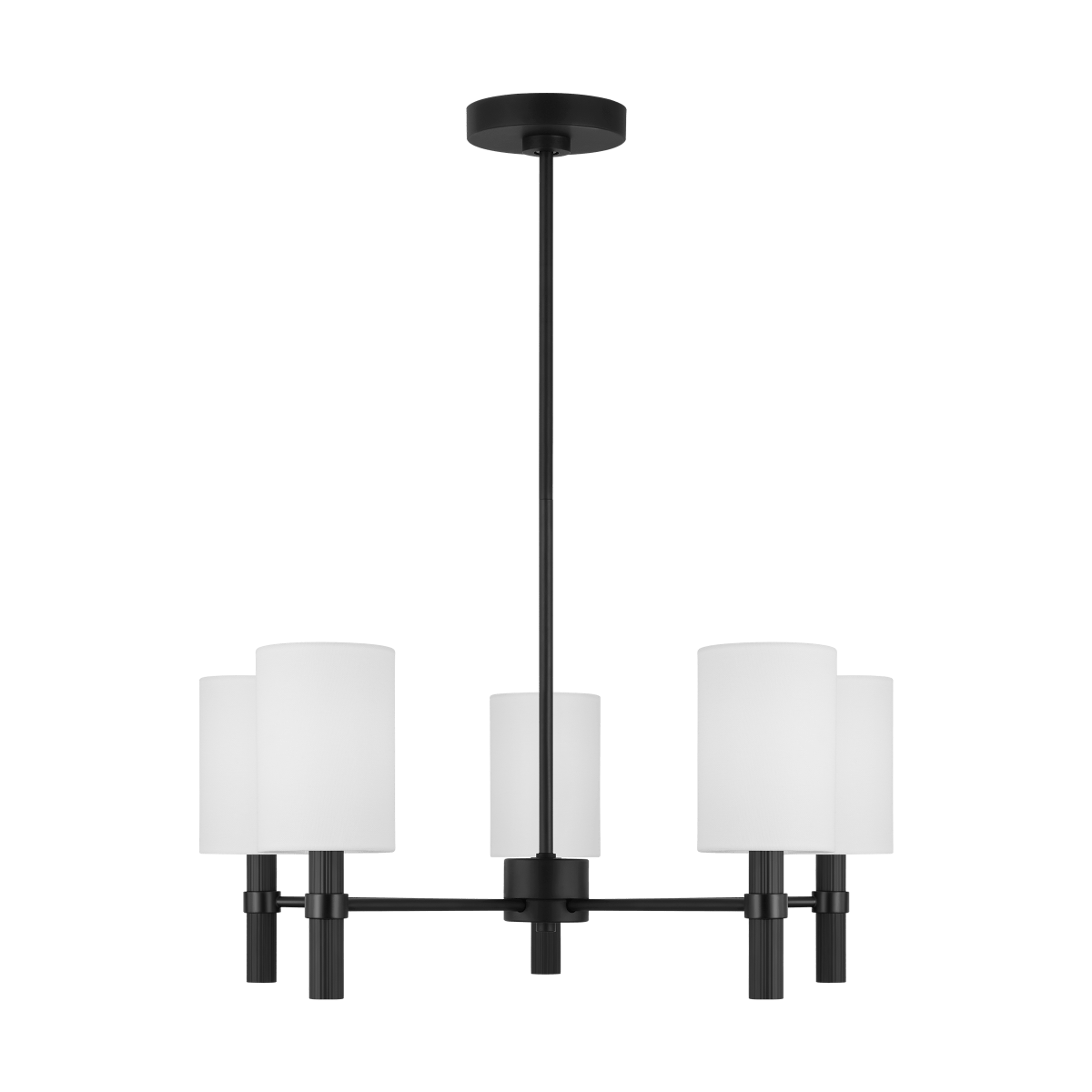 Chandelier Manor - Noir de minuit 24" by Visual Comfort Studio | Luminaires & cie