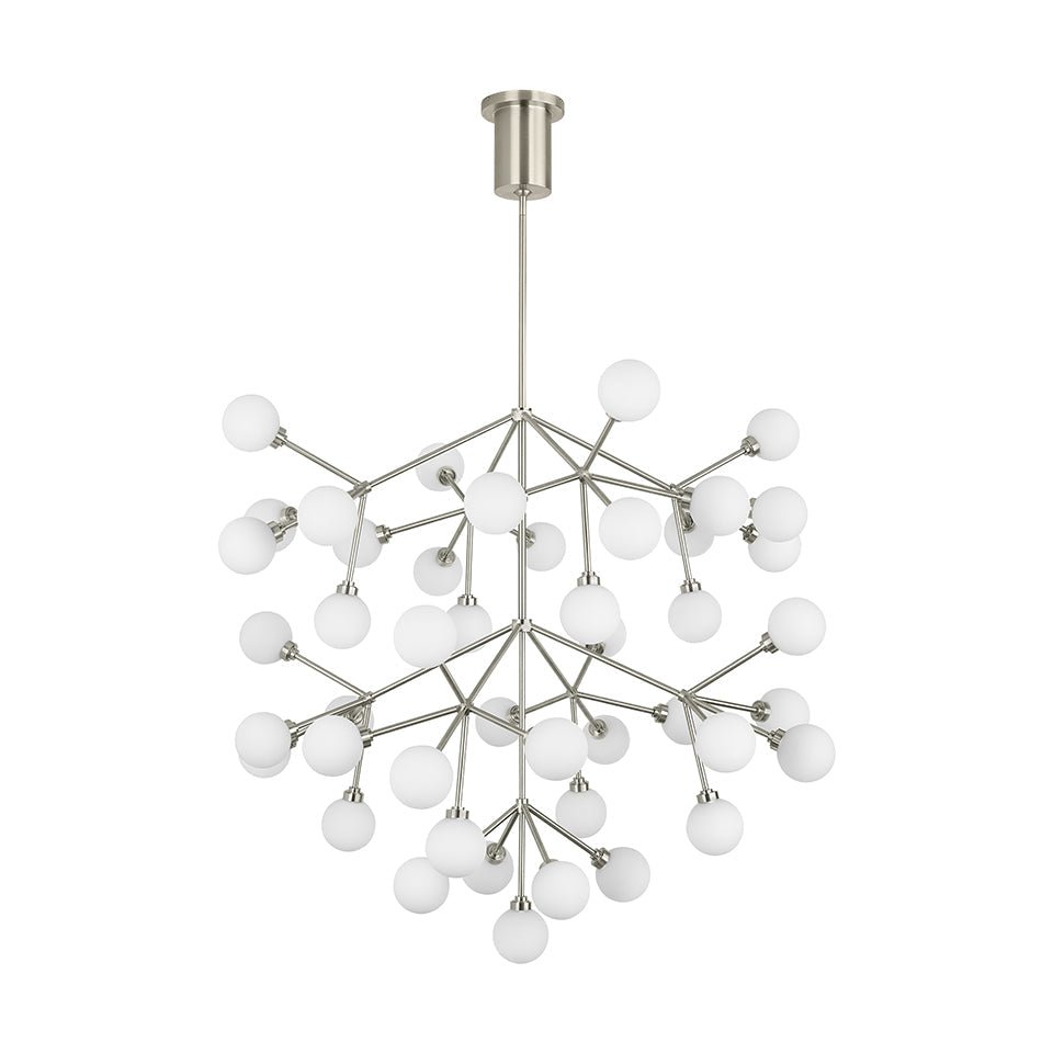 Chandelier Mara - Laiton vieilli 36.5" by Tech Lighting | Luminaires & cie