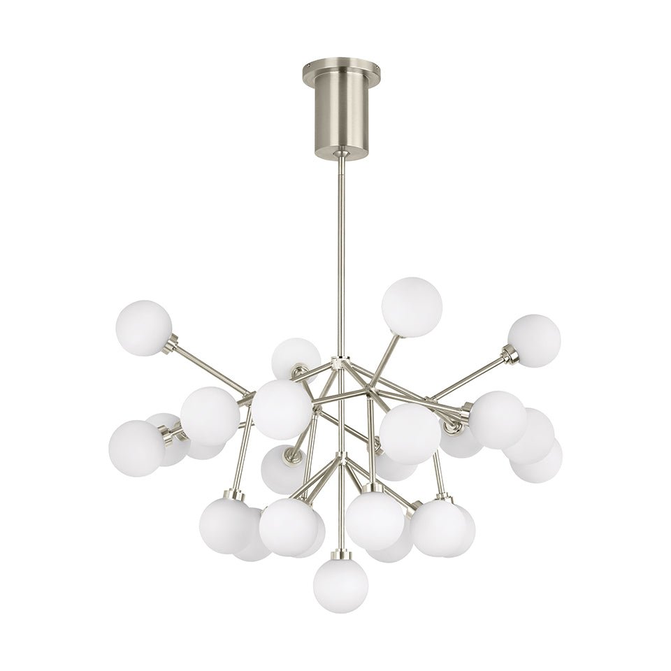 Chandelier Mara - Laiton vieilli 18.8" by Tech Lighting | Luminaires & cie