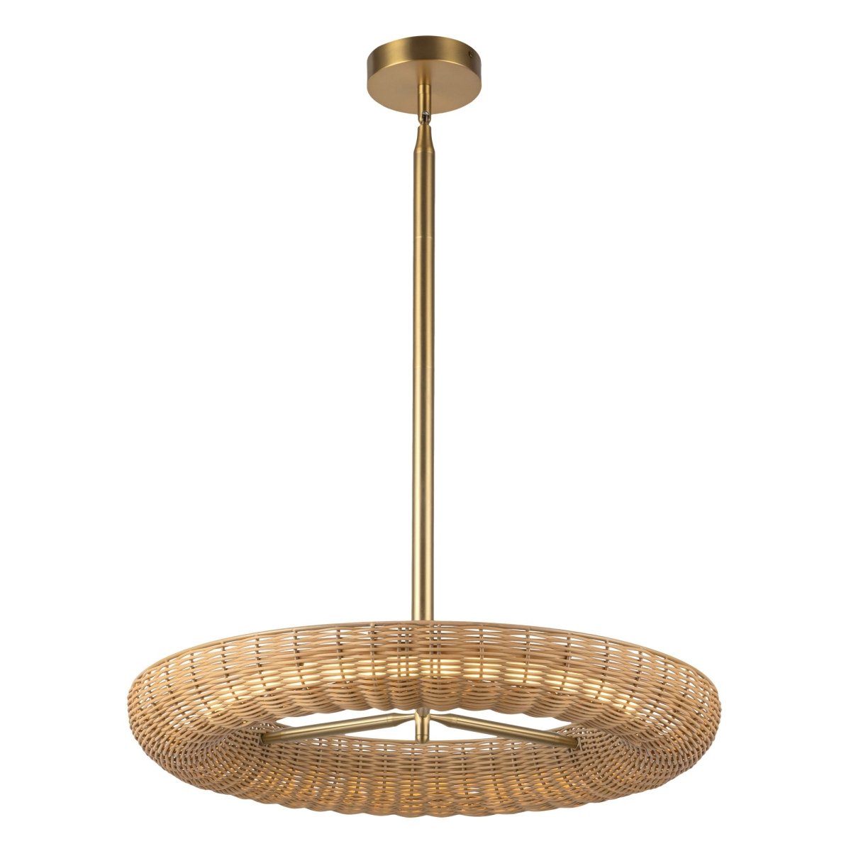 Chandelier Maris - Or brossé by Alora Lighting | Luminaires & cie