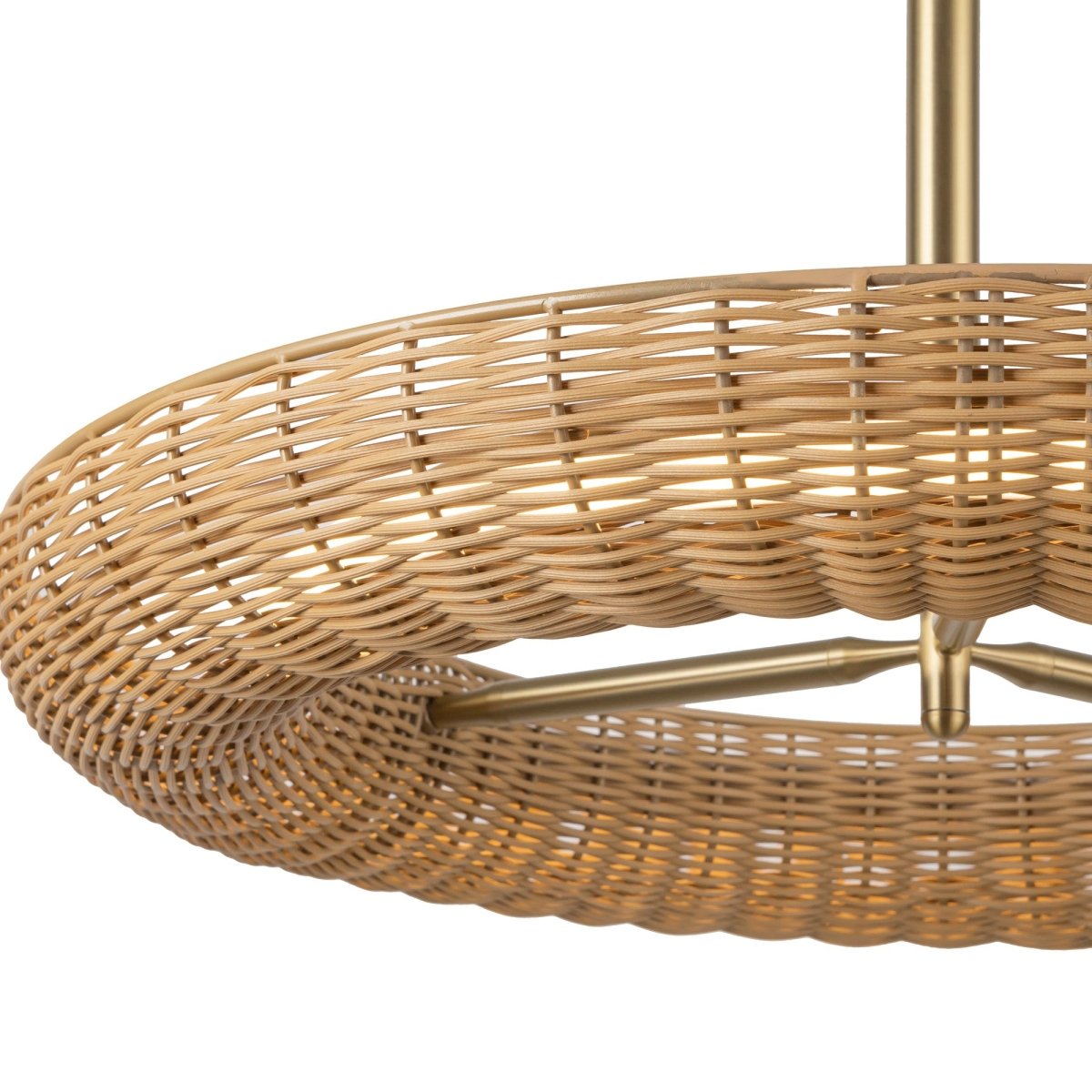 Chandelier Maris - Or brossé by Alora Lighting | Luminaires & cie