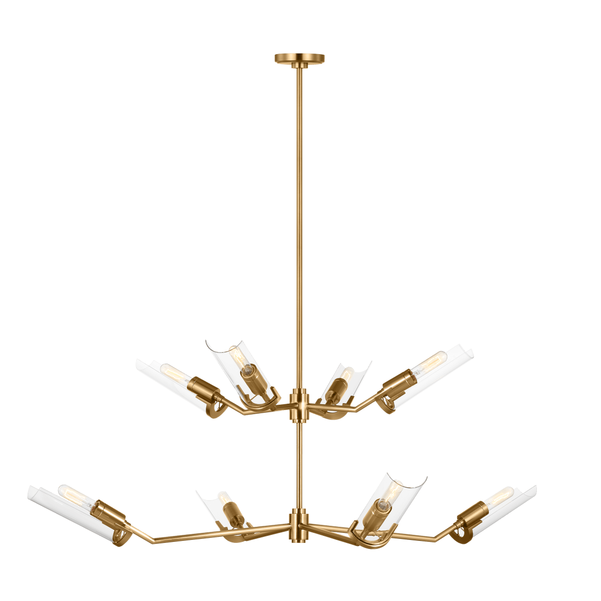 Chandelier Mezzo - 53 5/8" by Visual Comfort Studio | Luminaires & cie