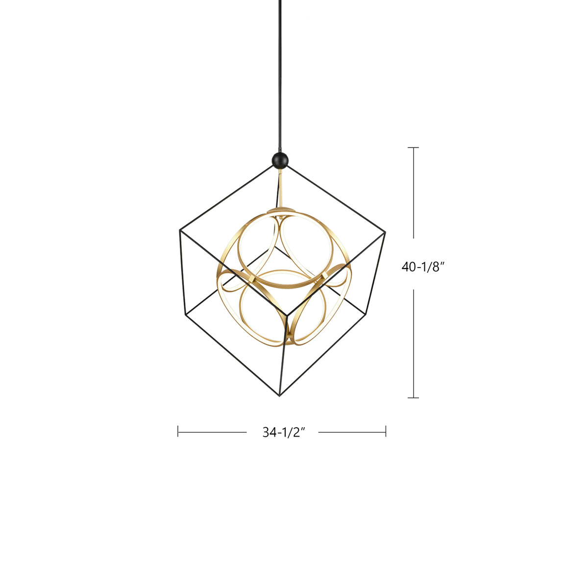 Lustre Monza 39 3/8" – vue 4