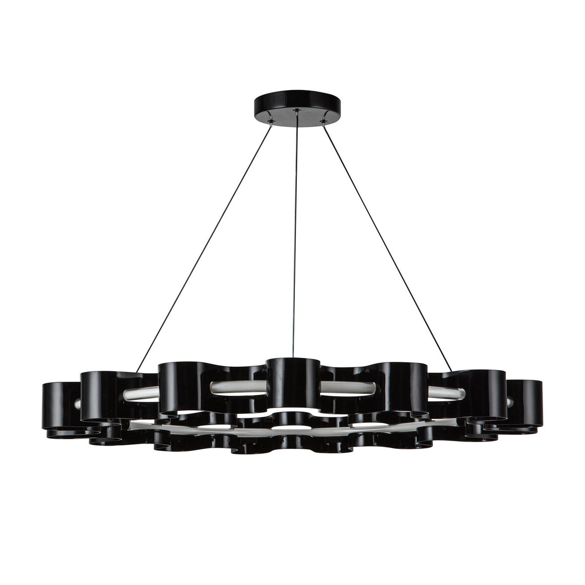Suspension Nami Noir – vue 4