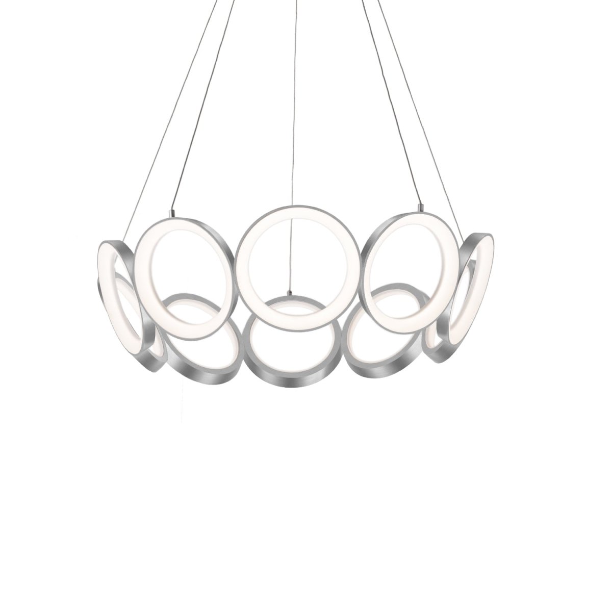 Chandelier Oros - Argent antique 29 1/8" by Kuzco Lighting | Luminaires & cie