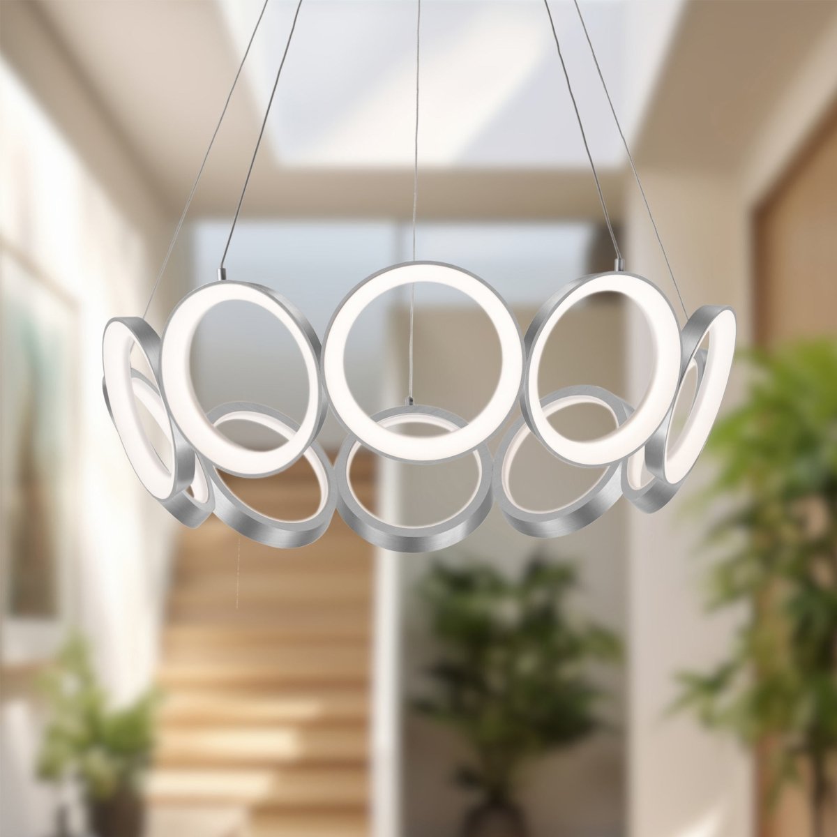 Chandelier Oros - Argent antique 29 1/8" by Kuzco Lighting | Luminaires & cie