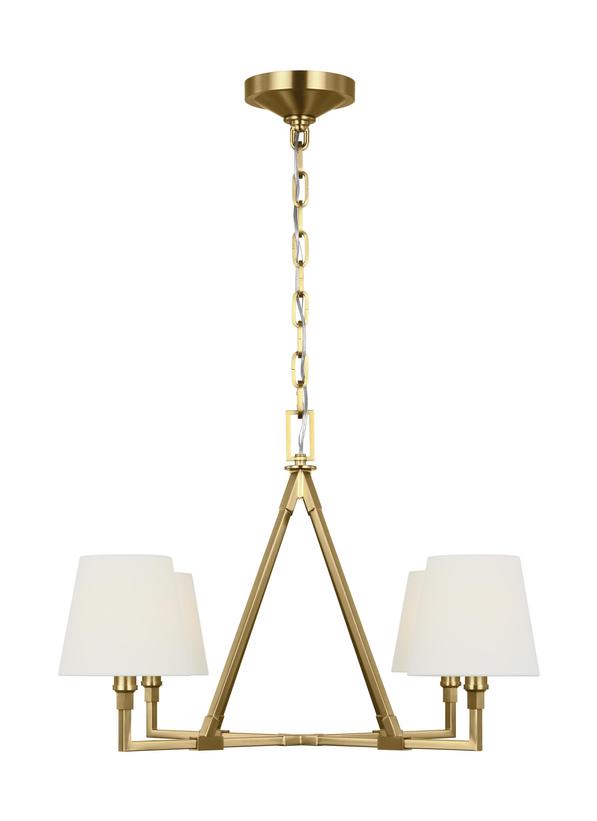 Chandelier Perth - Laiton brûlé 31" by Visual Comfort Studio | Luminaires & cie