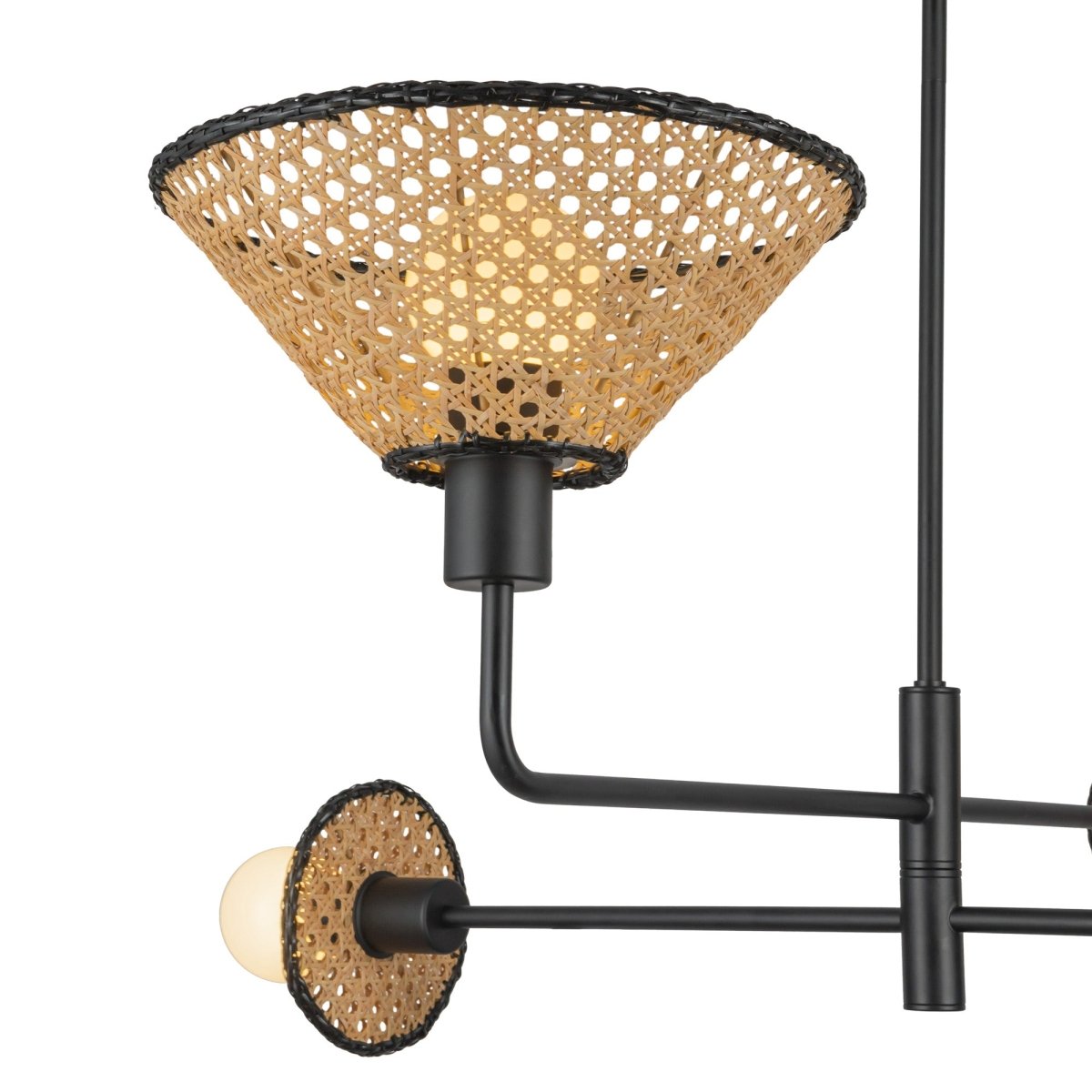 Chandelier Piper - Noir mat by Alora Lighting | Luminaires & cie