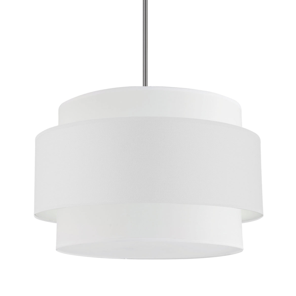 Suspension Priya 22", Blanc, Blanc / Chrome poli – Dainolite
