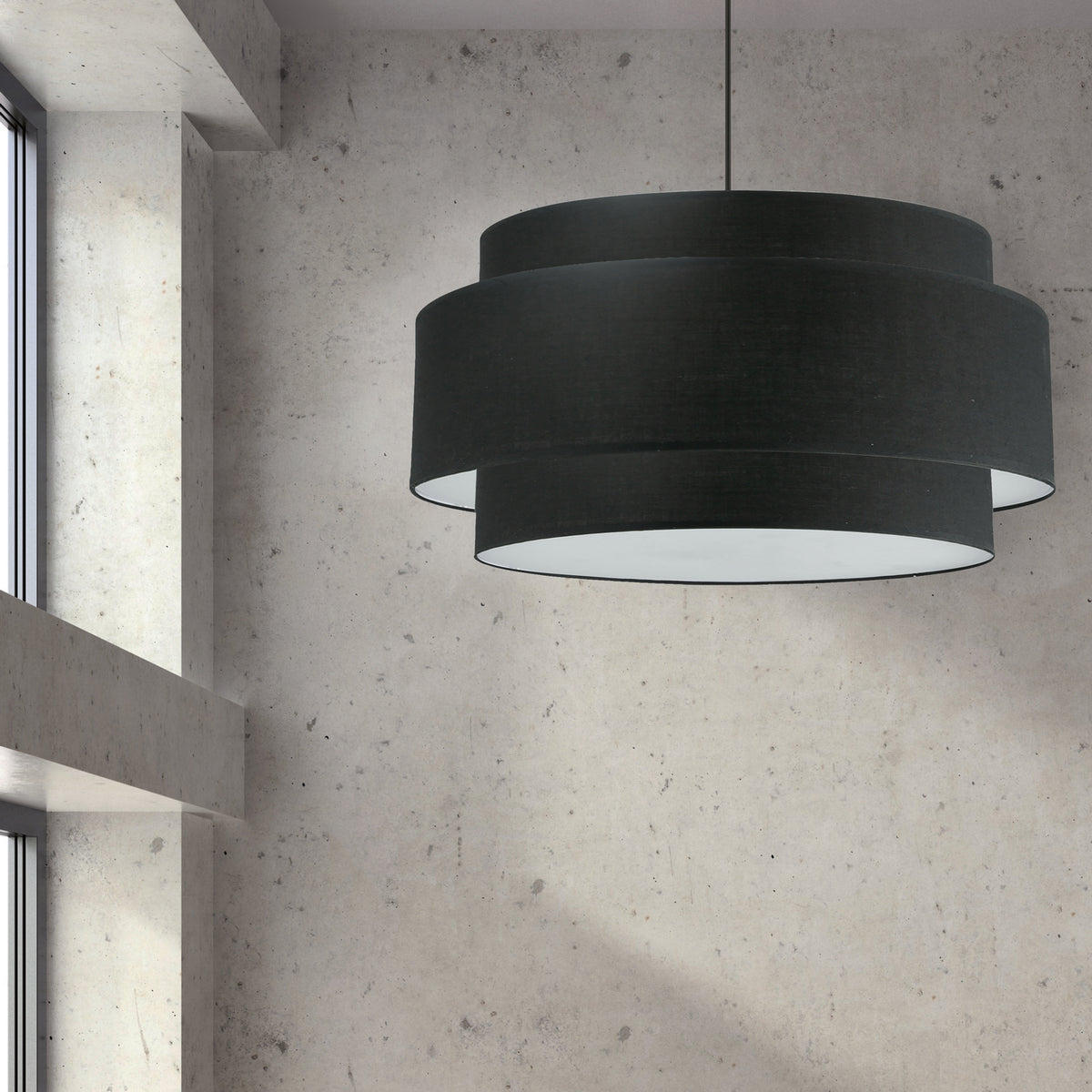 Suspension Priya 30", Noir, Noir / Noir mat – vue 2