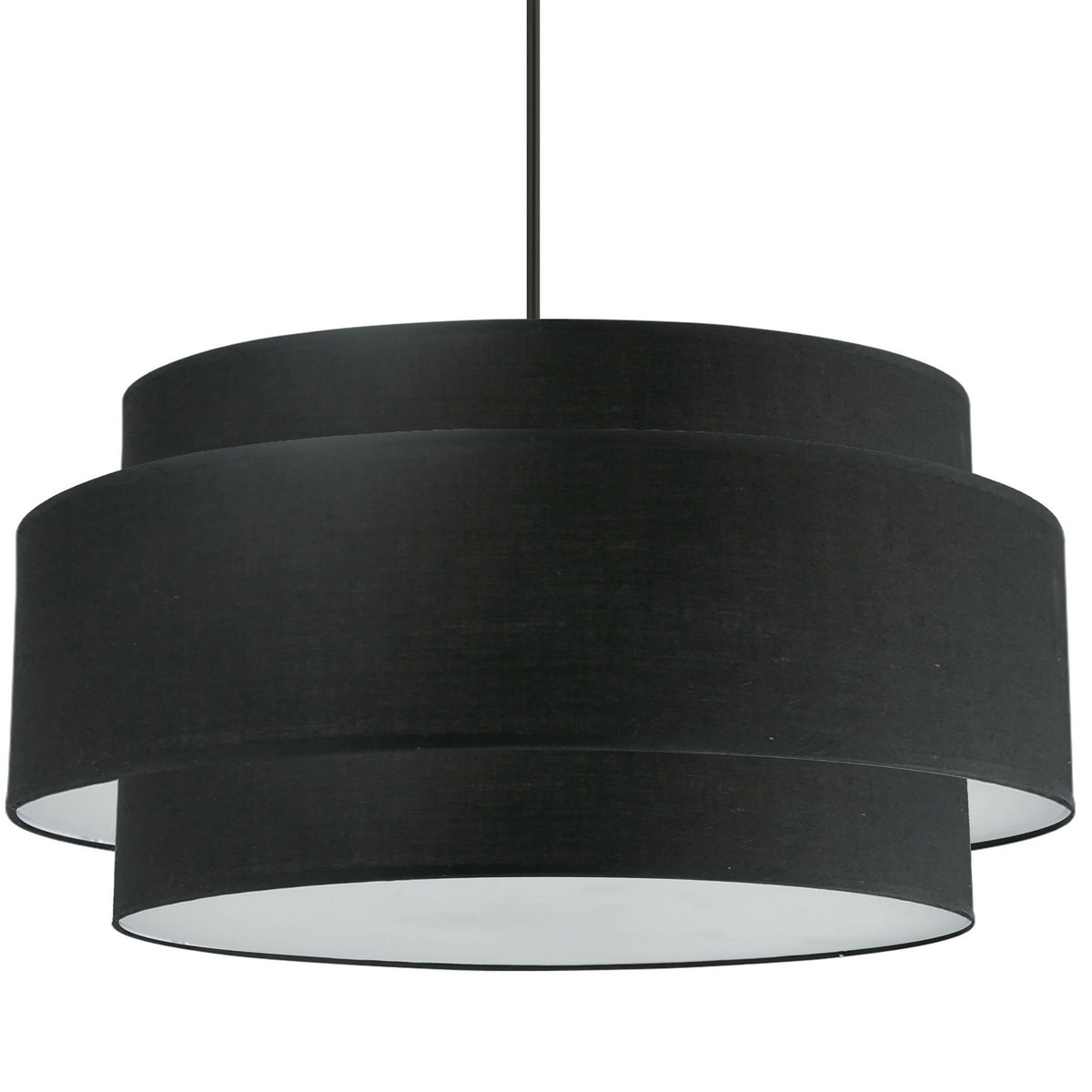 Suspension Priya 30", Noir, Noir / Noir mat – Dainolite