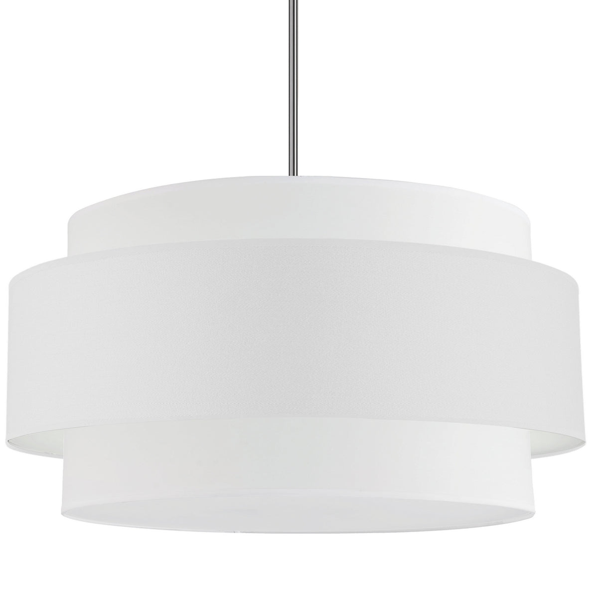 Suspension Priya 30", Blanc, Blanc / Chrome poli – Dainolite