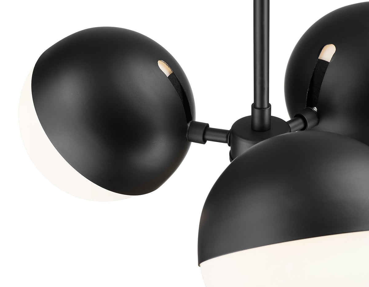 Lustre Realm Sphere Noir mat, 17 1/4" – vue 5