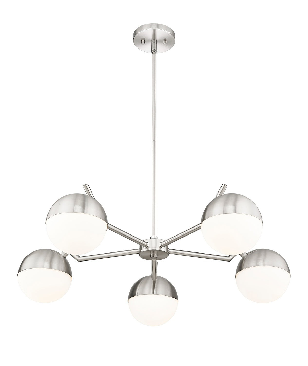 Lustre Realm Sphere Nickel brossé, 32" – vue 2