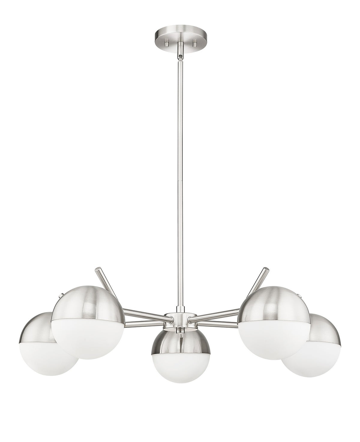 Lustre Realm Sphere Nickel brossé, 32" – vue 4