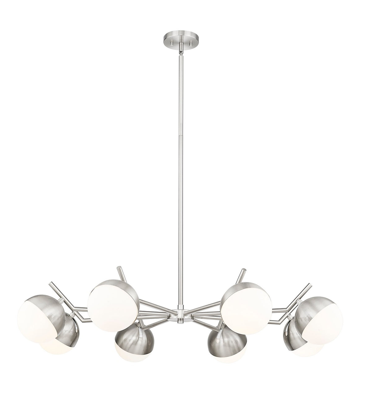 Lustre Realm Sphere Nickel brossé, 44" – vue 3