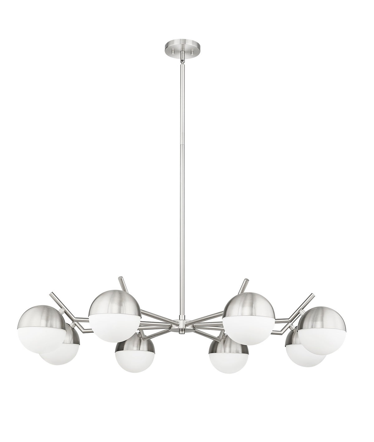 Lustre Realm Sphere Nickel brossé, 44" – vue 4