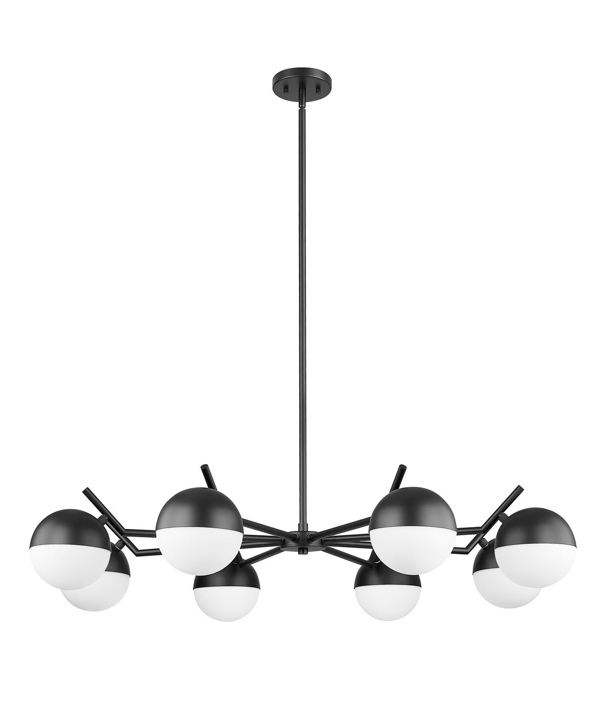 Lustre Realm Sphere Noir mat, 44" – vue 4