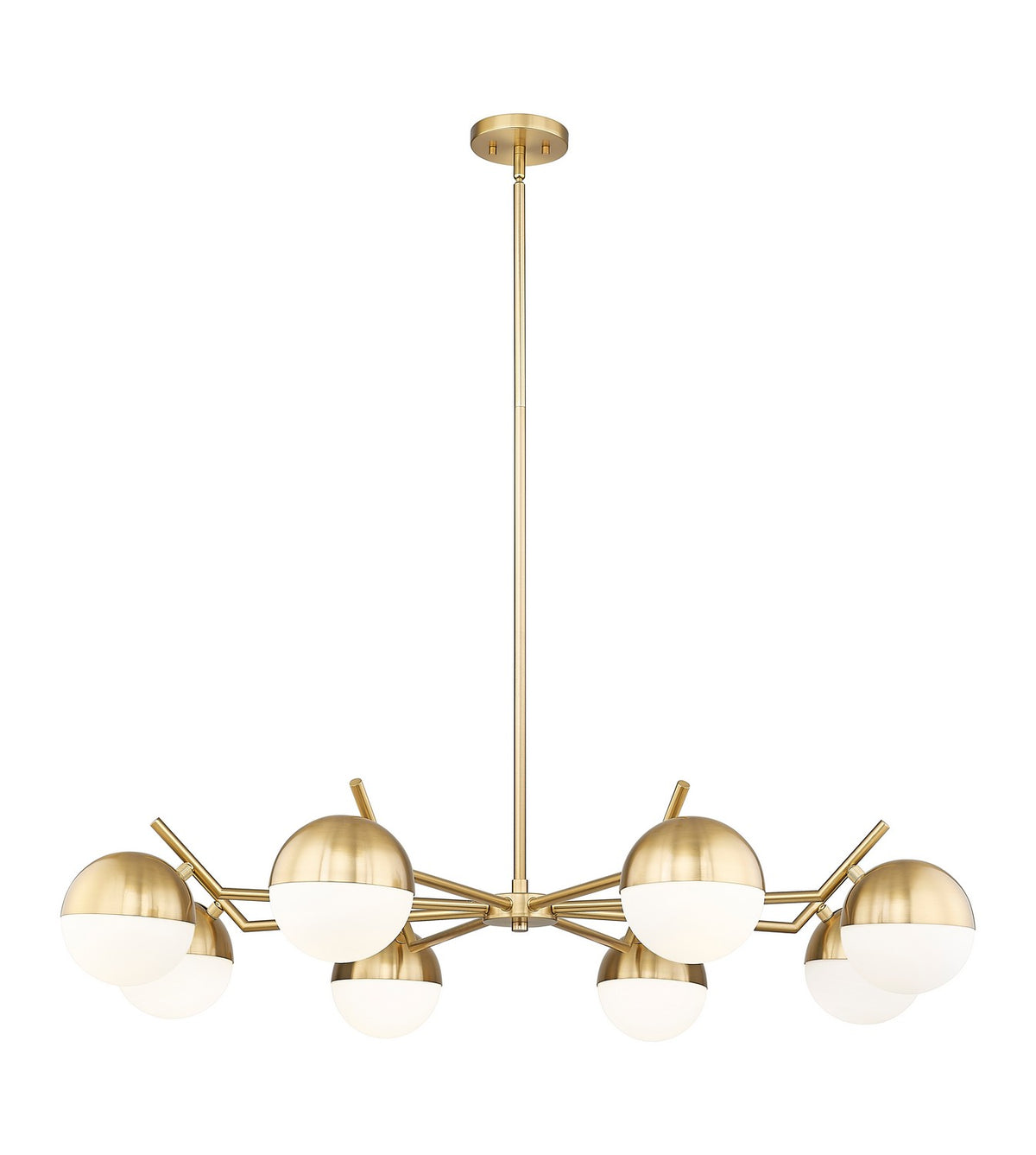 Lustre Realm Sphere Or moderne, 44" – vue 3
